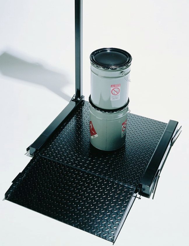 US-Eweigh Light Duty Floor Scale with Ramp - USA Measurements