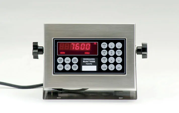 7600E Indicator Scale